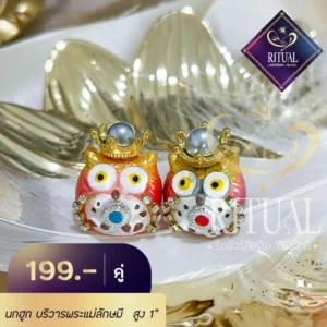 นกฮูกถวายพระแม่ลักษมี